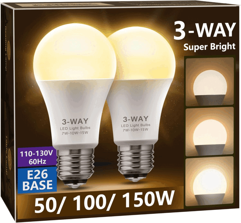 3 Way LED Bulbs