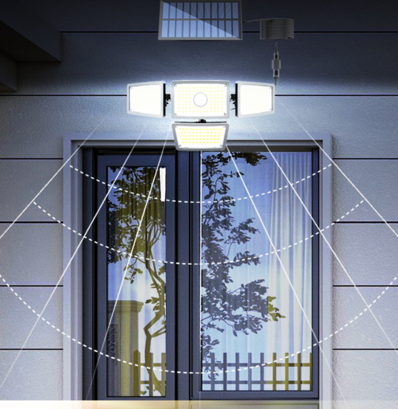 Elito Solar Outdoor Lights - 3000LM 188 LED